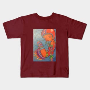 Skater Girl Kids T-Shirt